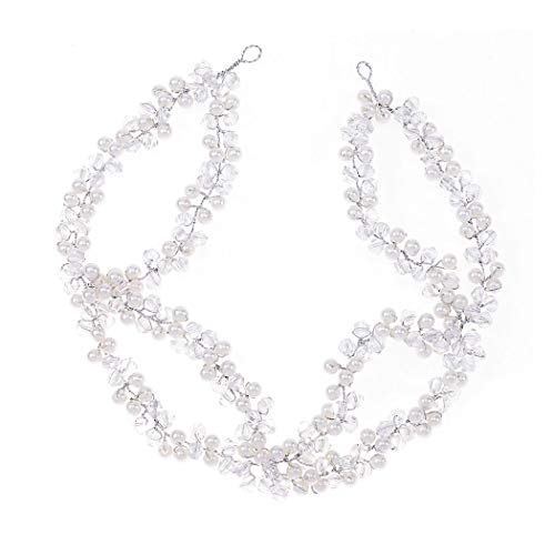 IYOU Cerchietto per capelli da sposa in cristallo