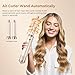 Hairstyler 5 in 1 Hair Styler Set föhn 5 in 1 Haarstyler Mit Rundbürstenföhn Haarstyler Warmluftbürste Föhn Lockenstab Luft Thermal Brush Für Glätten, Trocknen, Volumen, Locken