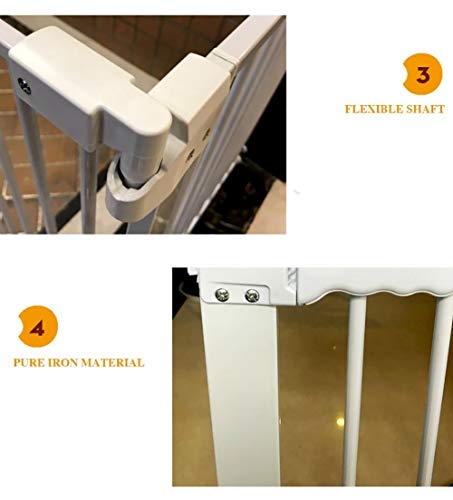 Barrière de sécurité pour animaux contre les sauts hauteur 110 cm