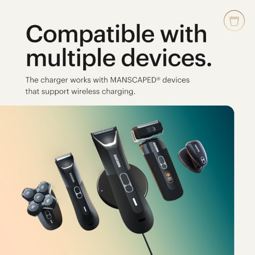 MANSCAPED® The Throne™ Wireless Charging Pad - Universal Charger Compatible with MANSCAPED® Devices by MANSCAPED - Used condition - Image 4