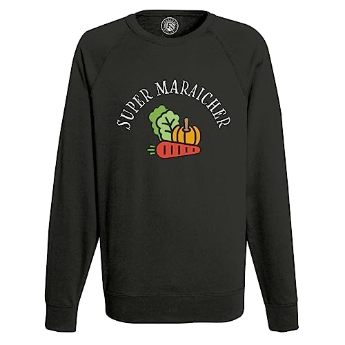 Sweatshirt Homme Super Maraîcher Idée Cadeau Métier Agriculture