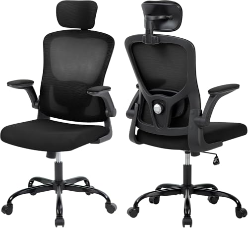 Ergonomic Desk Chairs 350lbs Swivel Office Chair with...