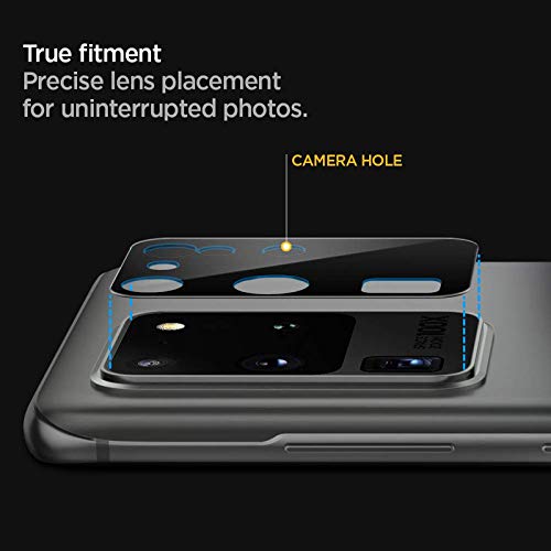 Image of 9H 3D Back Camera Lens Protector Compatible For Oppo F17 Pro [Full Coverage 360 Degree protection Tempered Glass Film Bubble-Free Anti-Scratch Easy Install Ultra-Thin]-(Black)