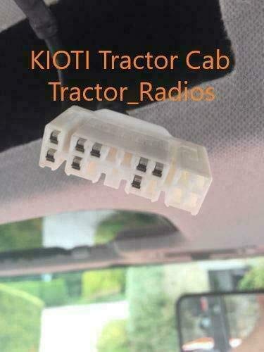 Radio CD AM FM Bluetooth para tractores KIOTI NX RX DK CK miniatura 6