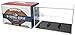 BallQube Grandstand Football Display Case with UV Protection, Memorabilia and Autograph Holder Cube Protects and Showcases Official Size Ball or Smaller