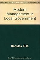 Modern management in local government, 0406484007 Book Cover