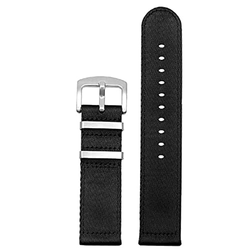 Sangle en nylon lisse contre irritation bracelet montre
