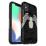 OtterBox Symmetry Series Disney Spider-Man and Venom Case for iPhone Xs & iPhone X - Retail Packaging - Venom (Translucent Glow/Black/Venom Graphic)