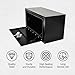 FGJQEFG 30'' Heavy Duty Truck Tool Box Steel for UnderBed Trailer Outdoor Car with Lock and Key - 30 x 14 x 16 Inch Black Underbody Toolbox