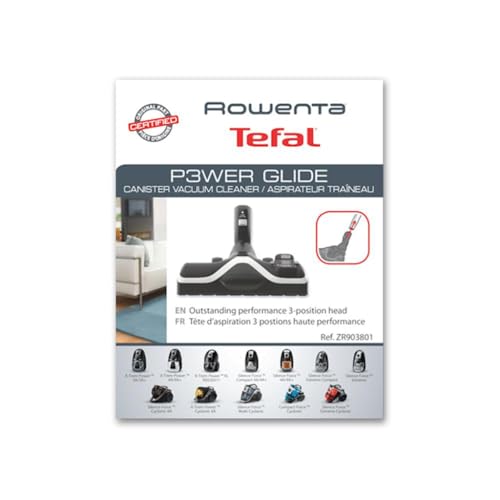 Rowenta ZR903801 Brosse Power Glide pour Aspirateurs Rowenta, Noir