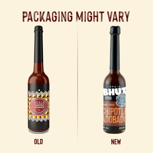 Image of Sprig Chipotle Adobado Mexican Chilli Sauce, 120g | Expensive But Authentic | Smoked Chipotle Chilies | Pineapple Infused | Vegan, Gluten-Free & Paleo-Friendly | Ideal for Tacos, Pizzas & Dips