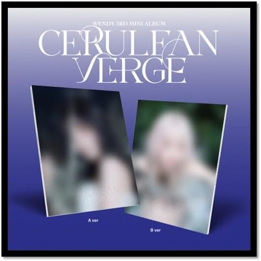 Wendy Cerulean Verge album photobook complet pour votre collection K-Pop