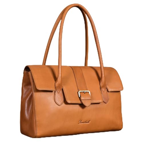 Sac à bandoulière en cuir véritable, shopper vintage marron et grand sac à main souple chic