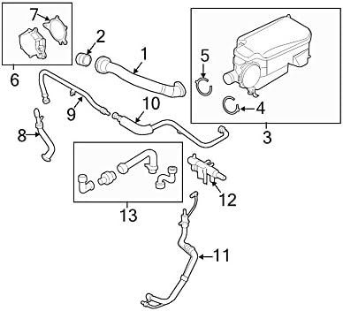 Ford BC3Z-6A785-C, Engine Crankcase Vent Valve
