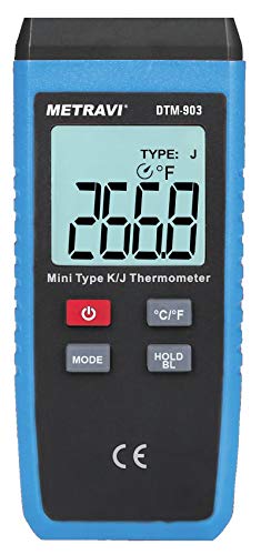 Metravi DTM-903 Mini Contact-type Digital Thermometer for K/J Thermocouples (B07SR1FYSG) Amazon Price History, Amazon Price Tracker