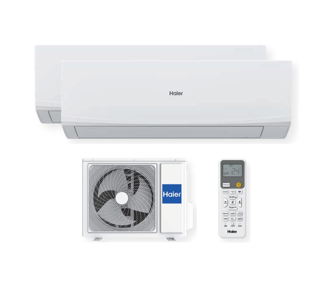 Climatizzatore dual split 9000 + 9000 btu, inverter, Pompa calore - FLAIR 9+9