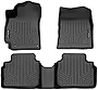 SMARTLINER Custom Fit All Weather Black 2 Row Floor Mat Liner Set Compatible with 2021-2023 Hyundai Elantra (No Elantra GT Models)