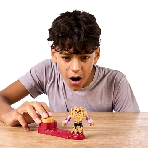 Legends of Akedo Beast Strike Battling Giant Gold Tusk. Mini Battling Warriors. Armor Explodes Off During Battle. Ready, Fight, Split Strike. Small - Image 3