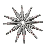 maifield Stainless Steel Archery Field Points, Easy Pull Various OD for 85/100/125/150/175/200/225/250/275/300 Grains,Screw in Archery Field Tips (5/16