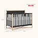 Dream On Me Owen 5-in-1 Convertible Full-Size Baby Crib in Matte Black, GreenGuard Gold & JPMA, Converts to Toddler, Day, & Full-Size Bed, Non-Toxic Paint, Safe Sleep Environment