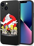 RUFENG Compatible for iPhone 13 Case 6.1' Pattern Printed Soft Silicone Full Protection Cases (29-Simpsons-P13)