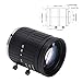 Telephoto Lens C Mount Lens 75mm Focal Length 10MP Pixels Fixed Zoom Lens with Manual Iris Focus for Photographer Industrial