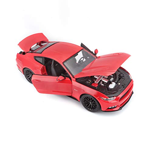 Vehículo Maisto Ford Mustang GT 2015 a escala 1:12 miniatura 5