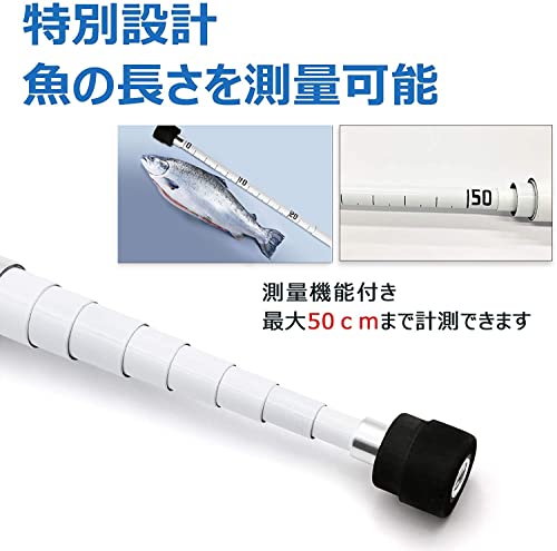 サンライク(SANLIKE) タモ網 玉網 カーボン 小継玉の柄 ９段