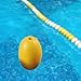 kowaku 2X Float Buoy Water Float Olive Shaped Throw Line Rope Buoy Float for Kayaking Water Park Zones Pool Swimming