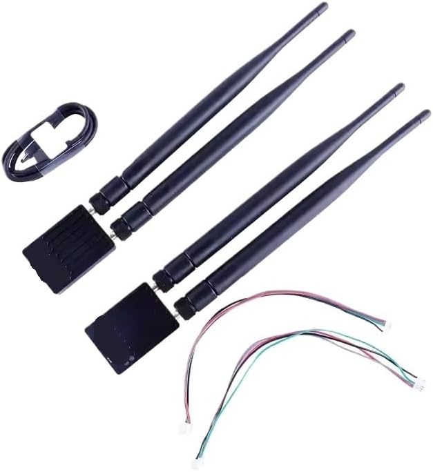 Compatible for RFD900A Long-Range Wireless Data Transceiver Module 40km Transmission FHSS Technology(Single Module)