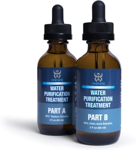 Oneness Chlorine Dioxide Drops Set - Citric Acid & Sodium Solution