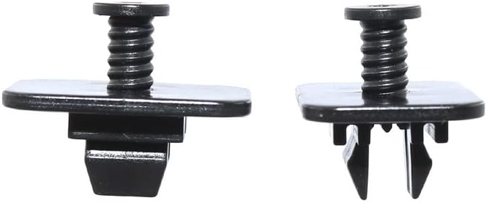 Miniatura 2 de NINGFIST 20 clips de remache para alerón de parachoques trasero, compatible con Volkswagen 12-18 Passat (OEM WHT005263)