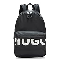 HUGO, Shaun Big Logo Day Backpack, Catfish Black, One Size