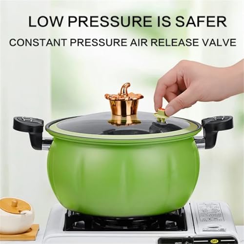 Olla multifuncional de gas 8L naranja miniatura 3