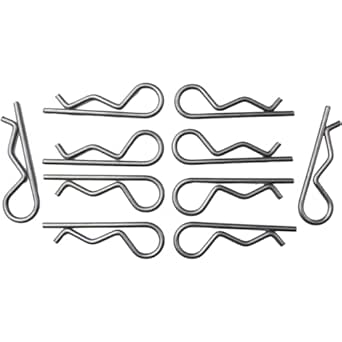 Amazon.com: FDXGYH 10pcs M3*65 Stainless Steel Hitch Pin Clip R Cotter ...