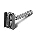 VIKINGS BLADE Safety Razor for Women + 5 Swedish Steel Blades. Quick Release Head, Double Edge. Smooth, Reusable, Recyclable (Model: Athena)