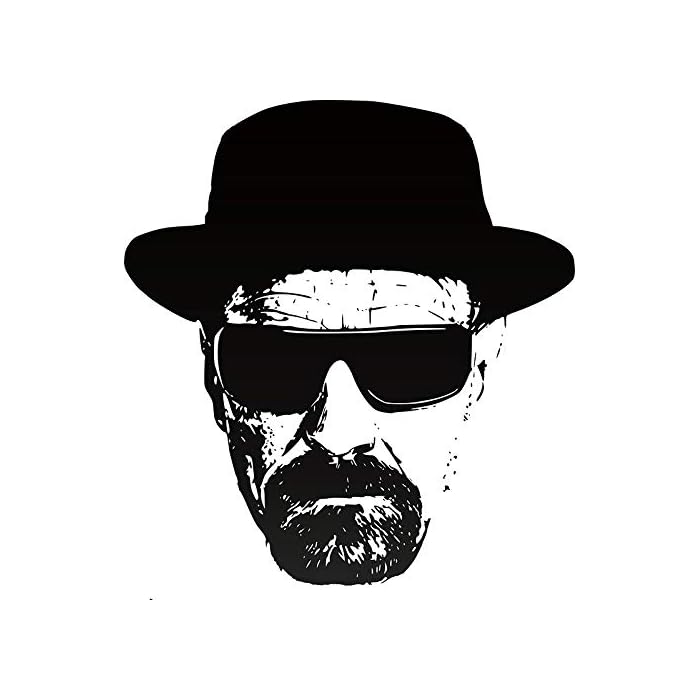 Buy LA STICKERS Heisenberg/Walter White Breaking Bad Sticker