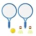 Children Tennis Racket Set Badminton Racket with Tennis and 2 Shuttlecocks for Kid Boy Girl Beach Game Outdoor Playing Beginner Badminton Racquet