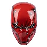 Crazyrimcos Resin Red Helmet Anime Mask Deluxe Edition for Todd Cosplay Costume Collectibles
