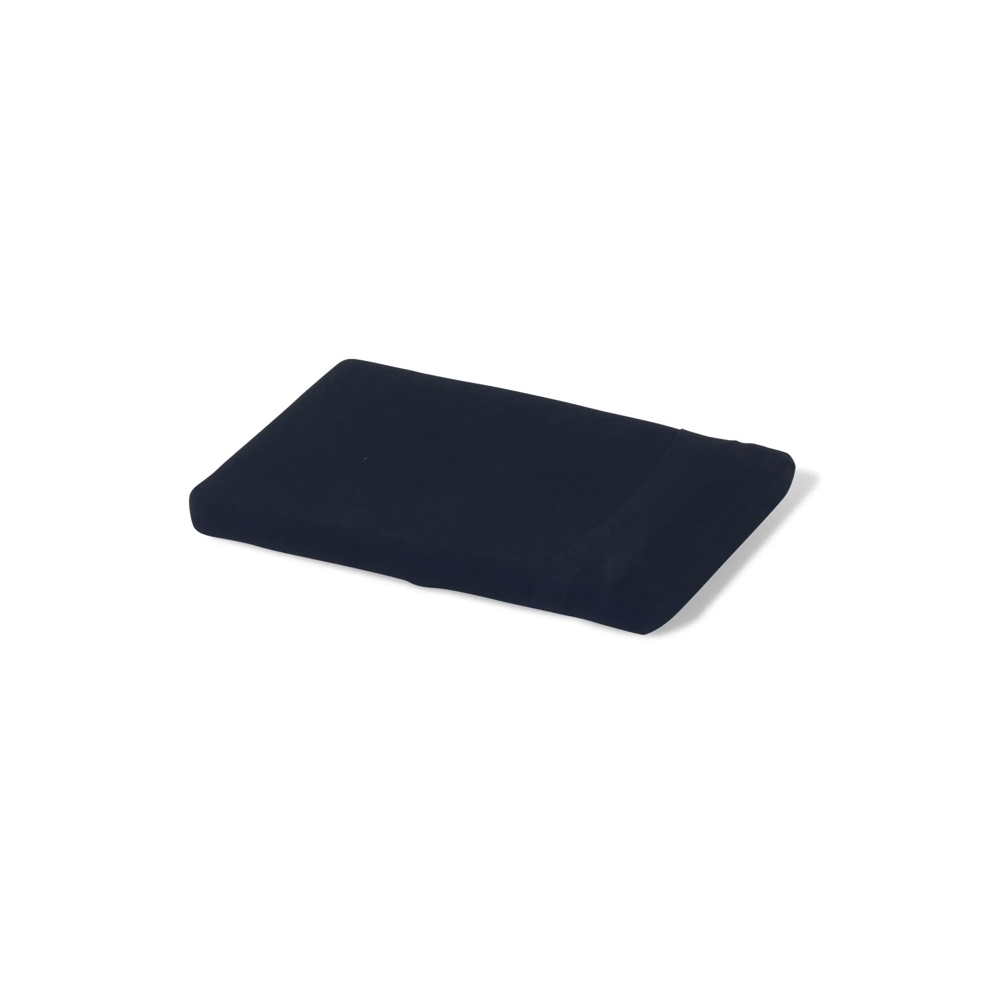 PHYSICAL - Pilates and Yoga Foam Head Pad/Cushion - Small 1" pad with with removable, Machine Washable Cover (Black)