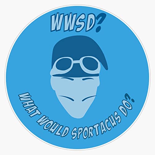 What Would Sportacus Do? Bumper Sticker Vinyl Decal 5'