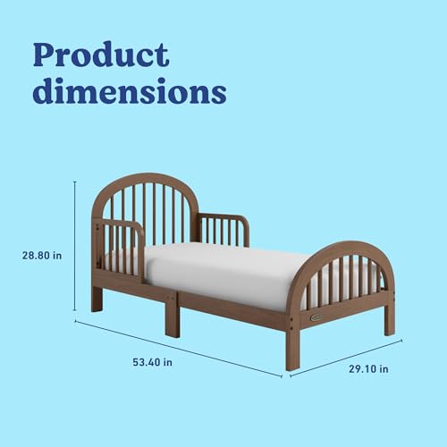 Image of Graco Olivia Toddler Bed, Hazelnut
