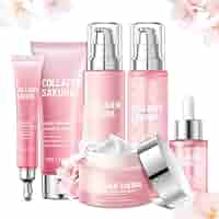 AQUAGE BASIC SKIN CARE SERIES 5個セット LEBELAGE- SUPER AQUA MOISTURE 2SET- SKIN CARE- (1PC