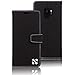 SafeSleeve EMF Protection Anti Radiation Samsung Galaxy Case: Galaxy S9 RFID Card Holder Blocking Wallet, Adjustable Stand Cell Phone Case, Vegan Leather for Women & Men (Black)
