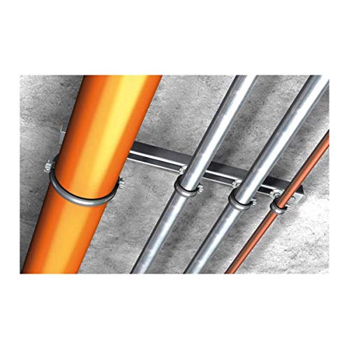 Abrazadera Fischer FRS 87-92 M8-M10 para fijar conductos pesados en techo 4