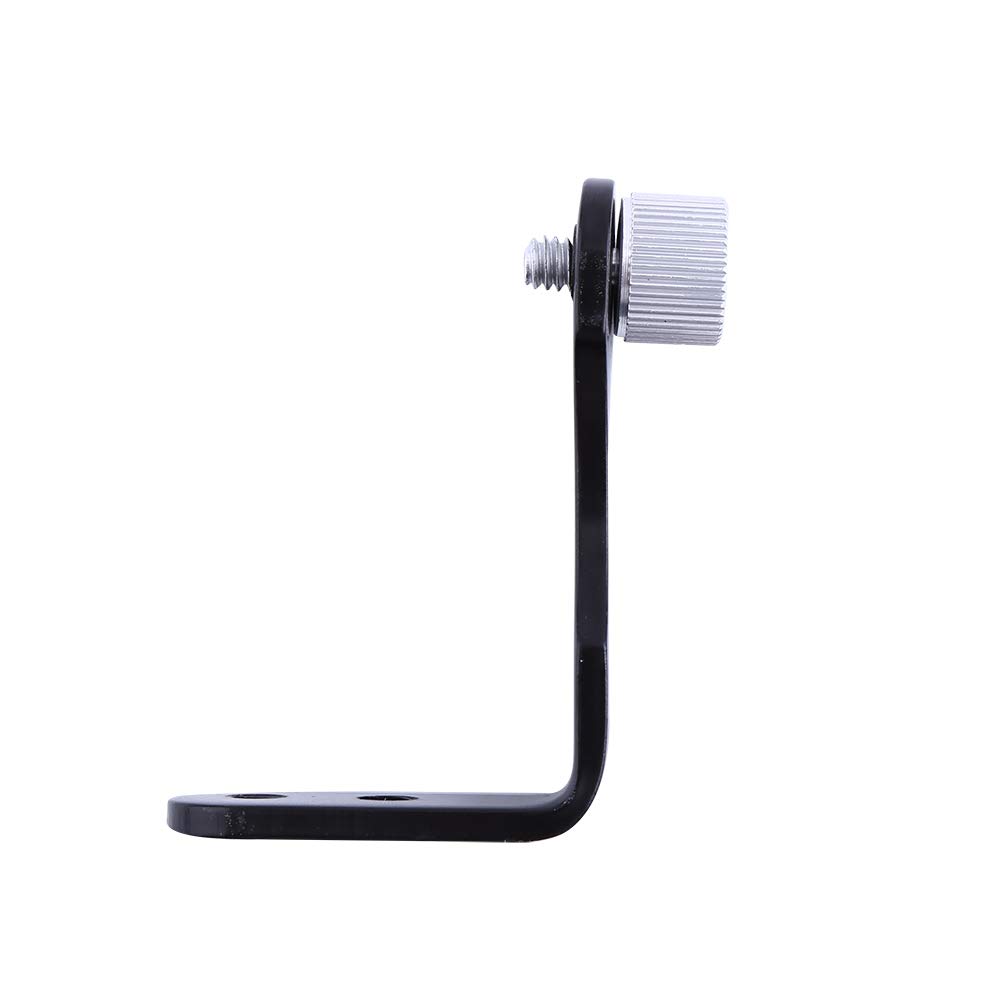 Uniwersalny adapter do statywu lornetkowego w kształcie litery L, przenośny metalowy trwały, redukujący drgania człowieka Stabilny adapter statywu lornetkowego 1/4 cala, do teleskopu lornetkowego
