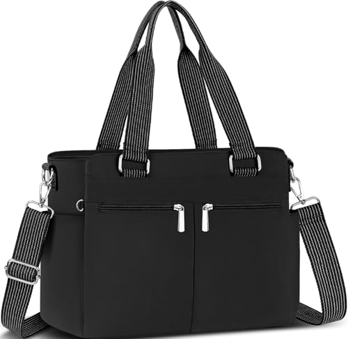 VOBUKE Umhängetasche Damen Groß Tasche Nylon Handtasche Gross...