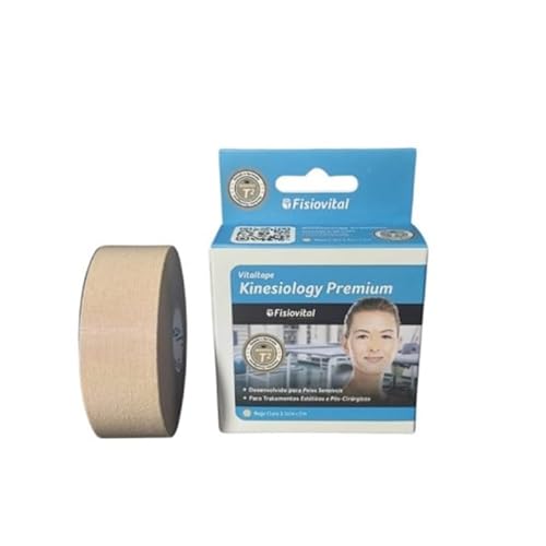 Vital Tape Kinesiology Premium Bege 2,5cm X 5m - Fisiovital