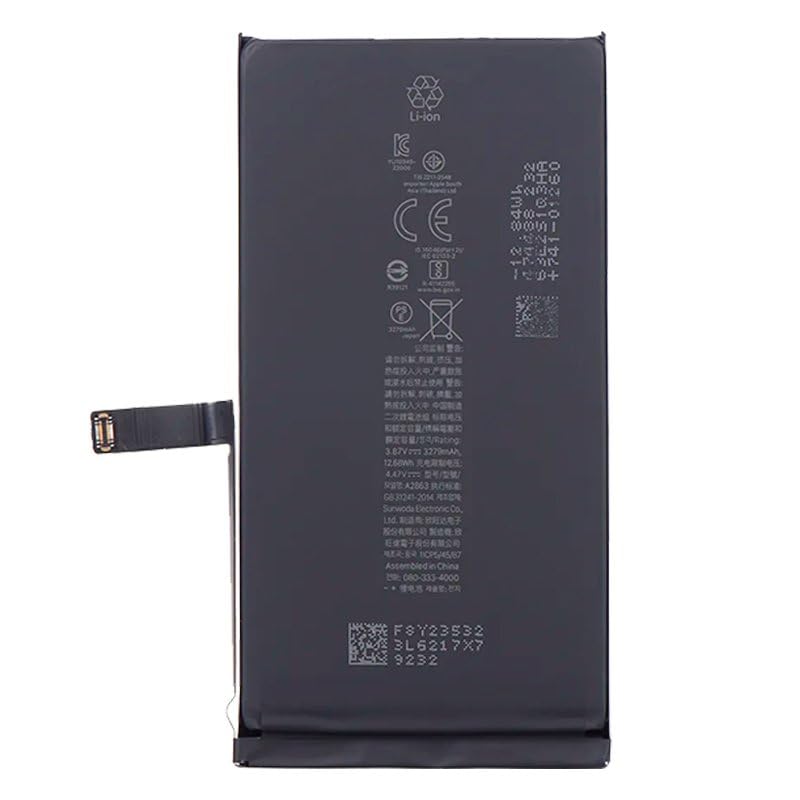 Batterie Cool pour iPhone 14 Plus remplacement accumulateur interne Li-ion - 2