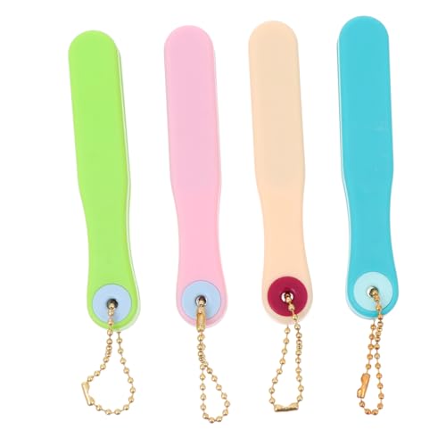 FRCOLOR 4 個 グラスネイルファイル 爪やすり ネイルシャイン 爪ファイル より滑らかな ブロック マニキュアファイル ネイルアートの小道具 ネイルアートファイル ネイルケアツール Pp